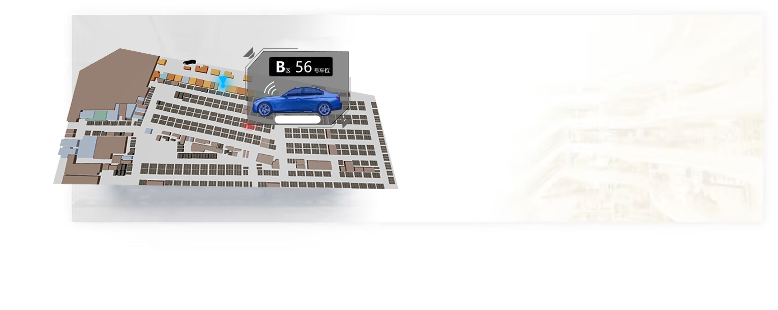 商场反向寻车导航服务